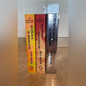 The Girl with the Dragon Tattoo books set if 3